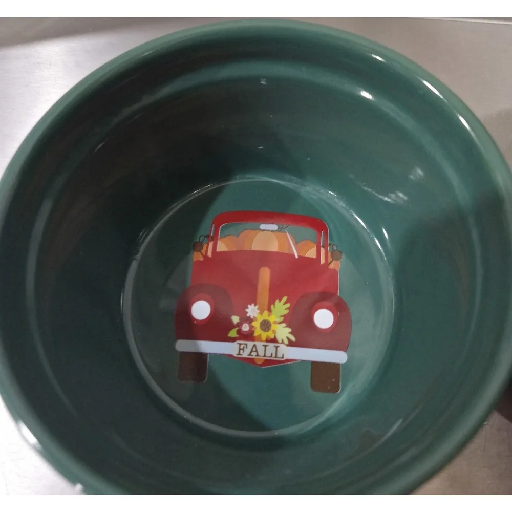 Nantucket‎ Mini Ceramic Ramekin Meet Me At The Pumpkin Patch 4 in x 2.5 in